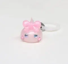 サン宝石　ピンクパール　ほっぺちゃん めじるしアクセサリー　めじるしチャーム