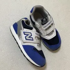 new balance 996 スニーカー ベルクロ 青/白