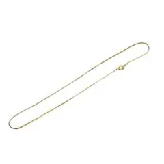 ゴールドネックレス　18KGF　ゴールドフィルド　男女兼用　金張り