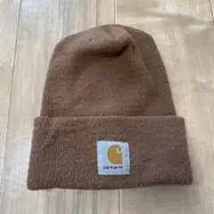 carhartt⭐︎ビーニー　ニット帽　ブラウン