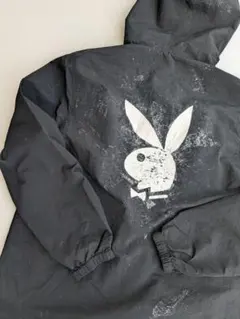 貴重◎ 90's PLAYBOY nylon anorak parkaのサムネイル