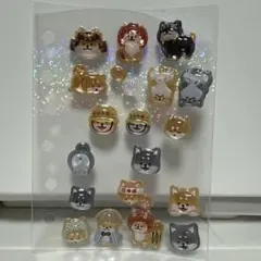 正規品♡おすそ分け♡柴犬 しばいぬ 和柄 ボンボンドロップシール