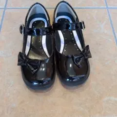 ブラックリボン付きフォーマルシューズ 18.0