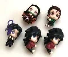 ハグコット 鬼滅の刃/炭治郎 禰豆子 義勇×2 しのぶ ガチャ 5個セット