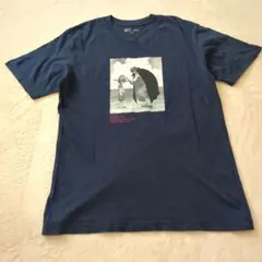 ONE PIECE RED　ユニクロコラボTシャツ　Мサイズ　ネイビー