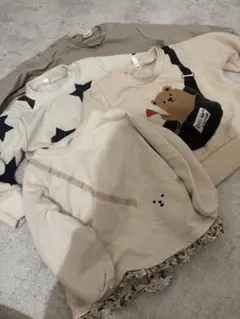 H&M オーガニックコットン トレーナー 80cm