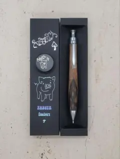 新品 こぶた工房 極上花梨瘤 青白 シャープペンシル0.5 - メルカリ