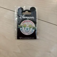 Disneyland Paris 2022 Mickey Mouse ピンバッジ