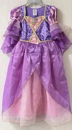 ディズニーストア プリンセス ラプンツェル ドレス コスチューム130㎝のサムネイル