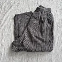 サマンサモスモス　チェック柄　チェック　パンツ