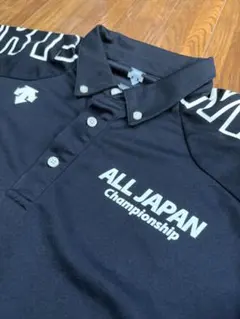 美品】ALLJAPAN 春高バレー ポロシャツ デサントXOサイズ - メルカリ