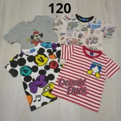ディズニーTシャツ　120サイズ　4枚セット