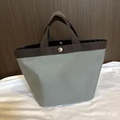 エルベシャプリエ 707C 別注 トートバッグ マスティック×シルバー