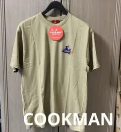 新品　Cookman クックマン カーキ Tシャツ ロゴ入り