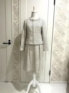 ツイード セットアップ