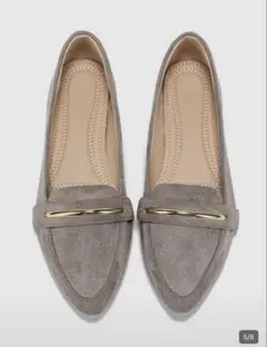 【新品】シーイン　スリッポン　23.5 グレー