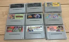スーパーファミコン　ソフト　9本セット
