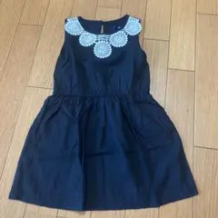 ギャップキッズ　110cm ワンピース　黒のサムネイル