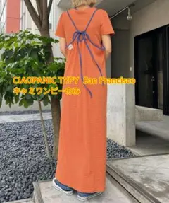 CIAOPANIC TYPY キャミワンピース オレンジのサムネイル