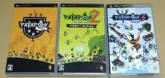 PATAPON パタポン パタポン2 パタポン3 PSPソフト 3点まとめ売り