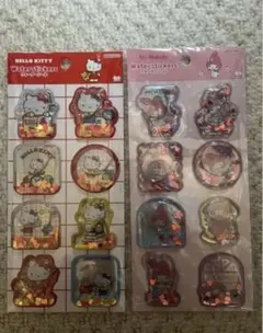 ウォーターシール　キティ　マイメロ　サンスター文具