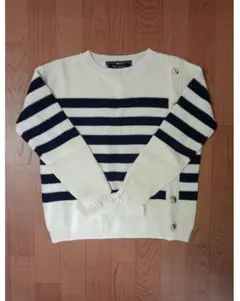 SLOBE IENA 【RITTO /リット】ボーダーニット