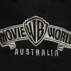 Warner Brothers WB MOVIE WORLD　刺繍半袖ポロシャツのサムネイル