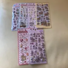 立体的キャラクターシール6枚セット