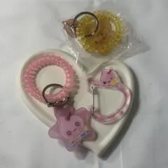 しずくちゃん　うるおいちゃん　スプリングゴムキーホルダー　カプセルトイ