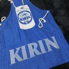 KIRIN キリンビール エプロン ストライプ 非売品　レトロのサムネイル