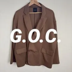 G.O.C. ブラウン テーラードジャケット