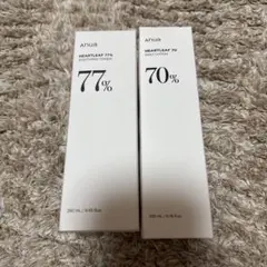 HEARTLEAF 77% トナー & 70% ローション セット