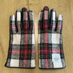 HARRISTWEED チェック柄手袋