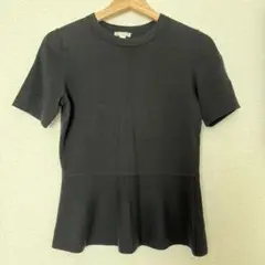 GAP ぺプラム 綿ニット トップス