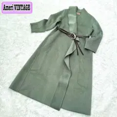 Ameri VINTAGE UNDRESSEDアメリ　フリルカラーコート