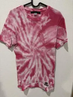 REALBVOICE タイダイ柄 ワッフルTシャツ レッド M