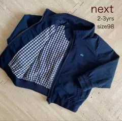 美品◉next ネイビージャケット 100 ベビーギャップ　プティマイン