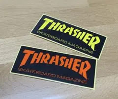 THRASHER ステッカー オリジナルカラー