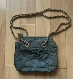 2025年最新】prada archive 90s ナイロングリーンショルダーバッグの