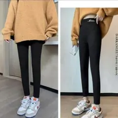 ダークエンジェル 裏起毛 リブレギンス ボア