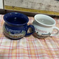 KALDIクリスマスデザイン2018 マグカップ 2種 セット