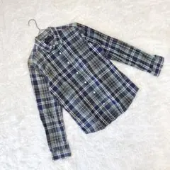 《ギャップ》 GAP チェック柄 長袖シャツ 秋冬 メンズ
