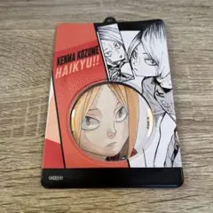 ハイキュー　缶バッジ&特製ホルダーコレクション　孤爪研磨