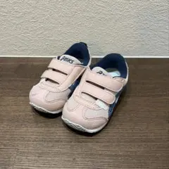 asics アイダホ ピンク/ブルー 13.5cm