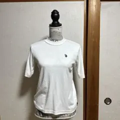 U.S. POLO ASSN. ホワイト 半袖 トップス
