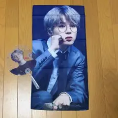 BTS バンタン　ジミン　jimin スローガン　うちわ付き