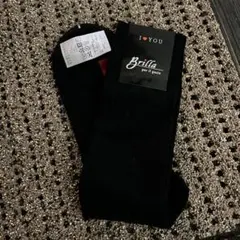 ビームス Brilla ブラック ソックス Lサイズのサムネイル