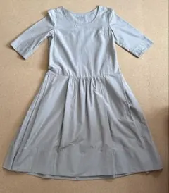 MARGARET HOWELLマーガレットハウエル シルクコットン ワンピースのサムネイル