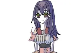 ファンタジー風アニメキャラクターイラスト