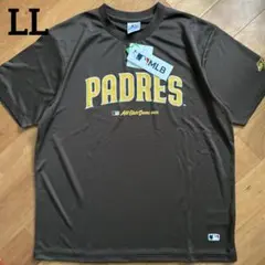 新品　MLB　パドレス　メッシュ　半袖　Tシャツ　LL